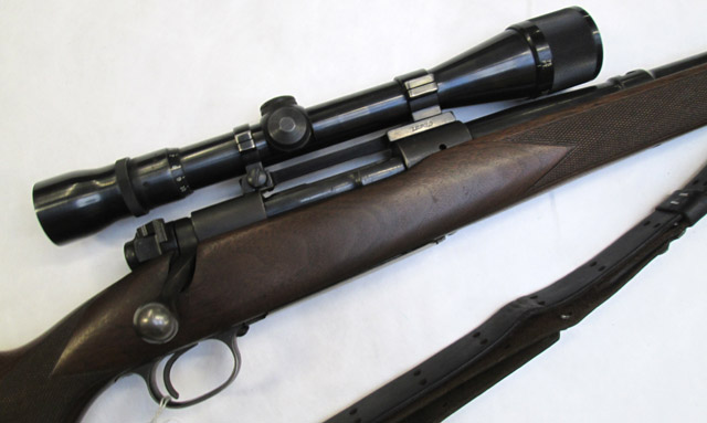 Appraisal: WINCHESTER MODEL BOLT ACTION RIFLE Winchester caliber barrel blued finish