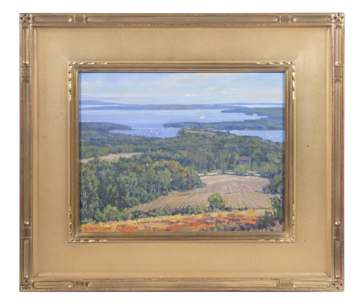 Appraisal: STAPLETON KEARNS MA ME MN - Penobscot oil on academy