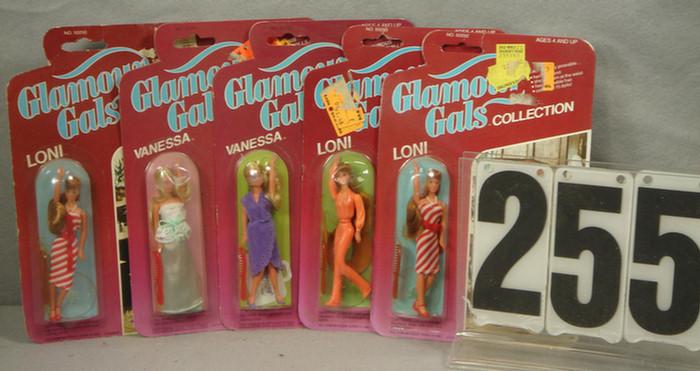 Appraisal: Kenner Glamour Gals Dolls lot of all mint on original