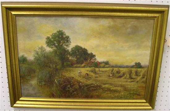 Appraisal: Henry J Kinnaird British - titled verso ''A Sussex Season''