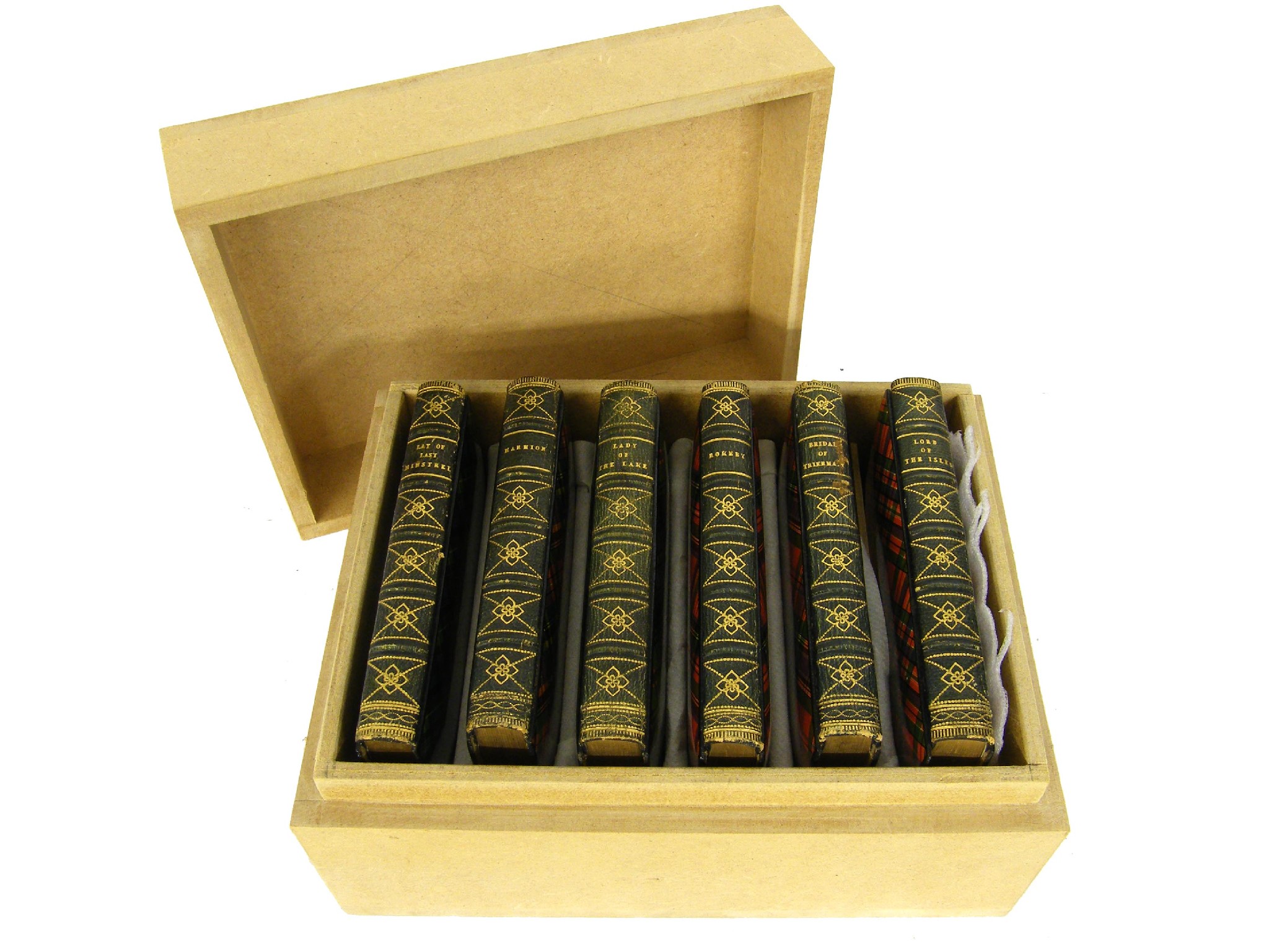 Appraisal: Tartan ware - Sir Walter Scott - Scotts Poetical Works