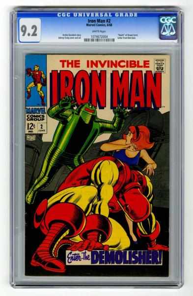 Appraisal: Iron Man CGC Marvel Comics Click for full description