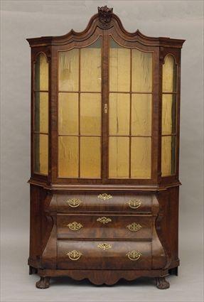 Appraisal: Dutch Vitrine Cabinet