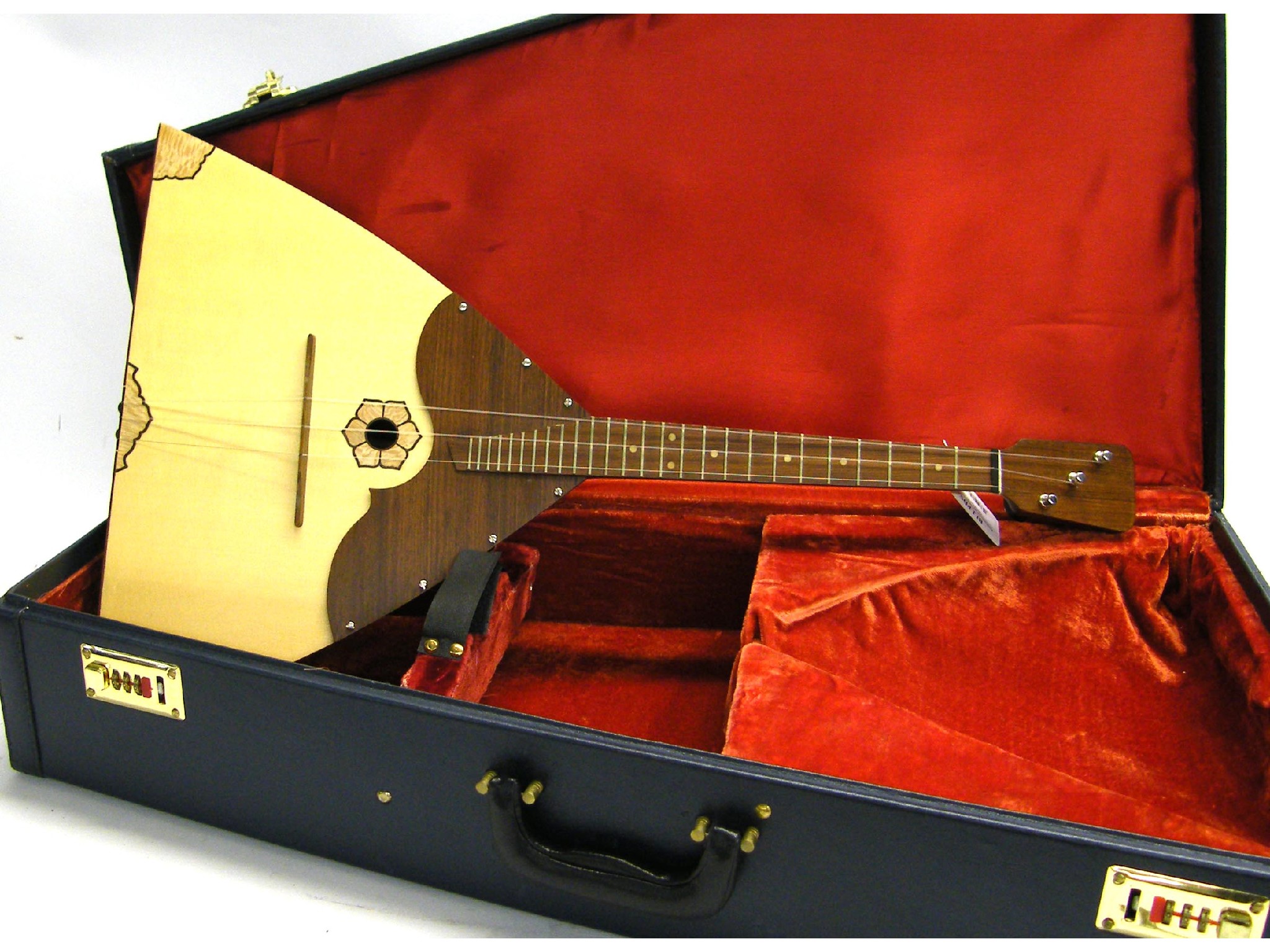 Appraisal: Contemporary balalaika hard case