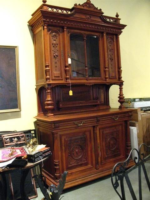 Appraisal: FRENCH RENAISSANCE REVIVAL CUPBOARD Modern - h w d in