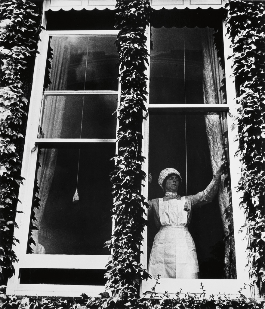 Appraisal: BILL BRANDT - Maid at the window Mayfair Silver print