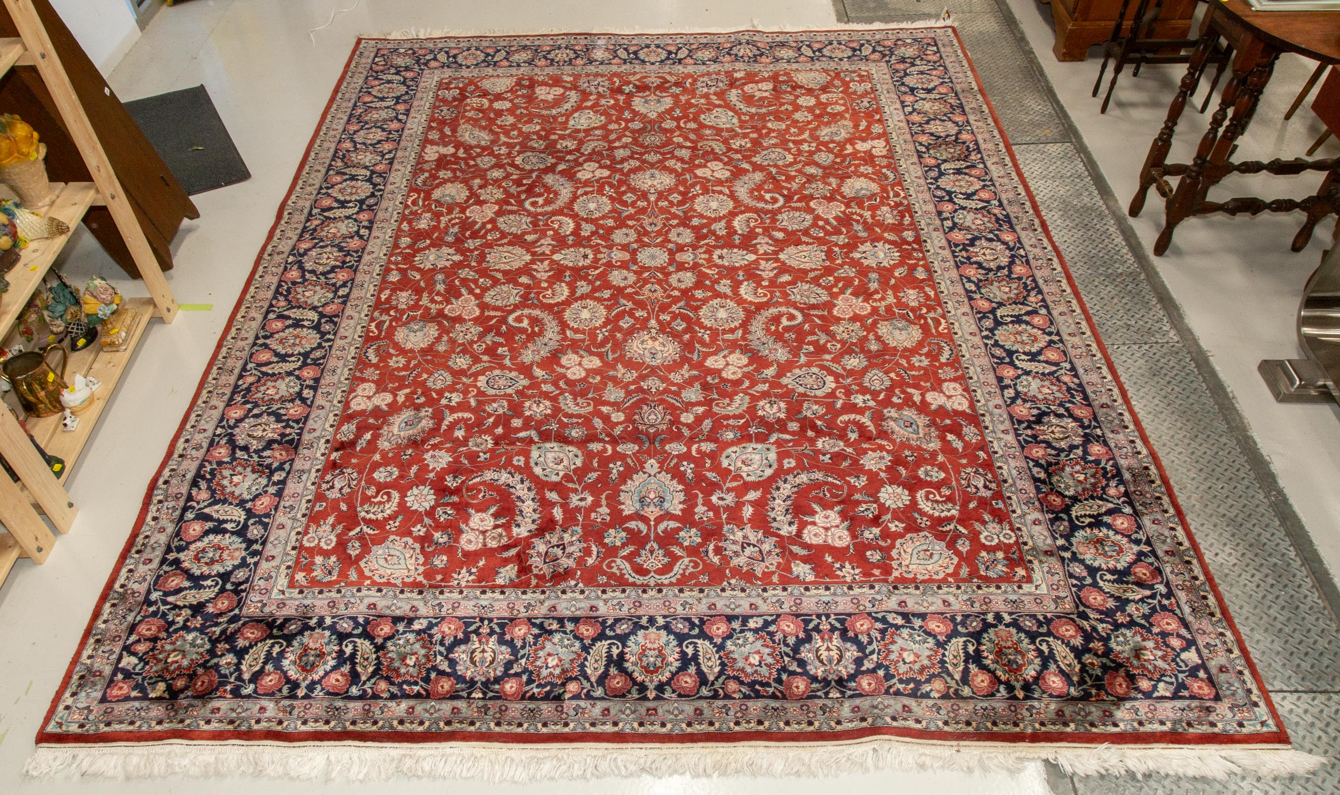 Appraisal: FINE PAK PERSIAN RUG PAKISTAN X Hand-knotted wool pile