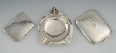 Appraisal: A Lot of Three Sterling Silver Table Articles Including by