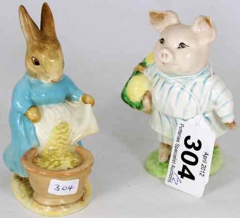 Appraisal: Beswick Beatrix Potter Figures Cecily Parsely and The Little Pig