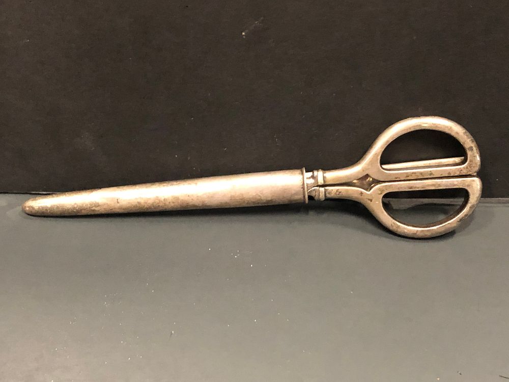 Appraisal: Tiffany and Co Sterling Silver Scissors Tiffany and Co Sterling