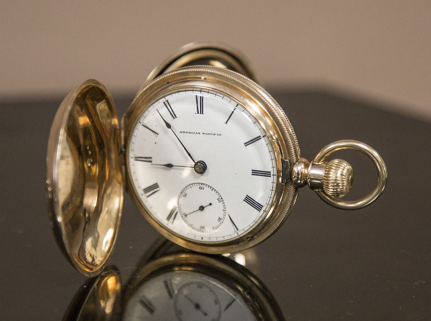 Appraisal: American Watch Co Pocket Watch Waltham Mass