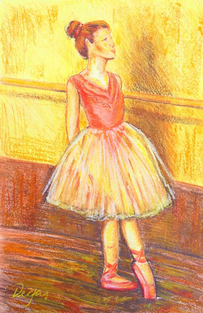 Appraisal: AFTER EDGAR DEGAS PASTEL ON PAPER AFTER EDGAR DEGAS PASTEL