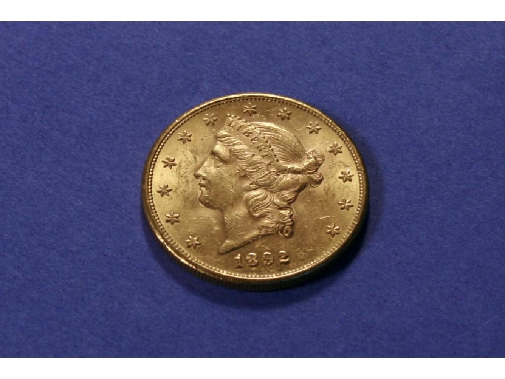 Appraisal: A USA GOLD COIN