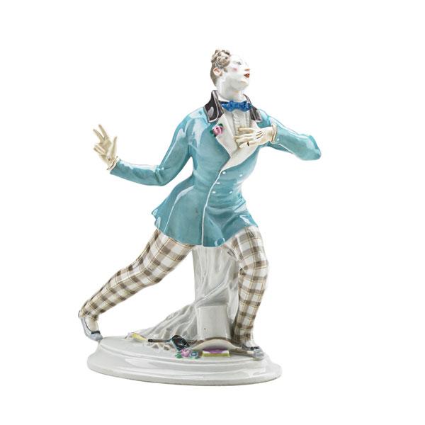 Appraisal: MEISSEN PORCELAIN Tanzer male dancer Germany early th c x