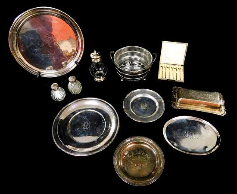 Appraisal: STERLING Eleven pieces makers include Gorham Watson Co Whiting Manufacturing