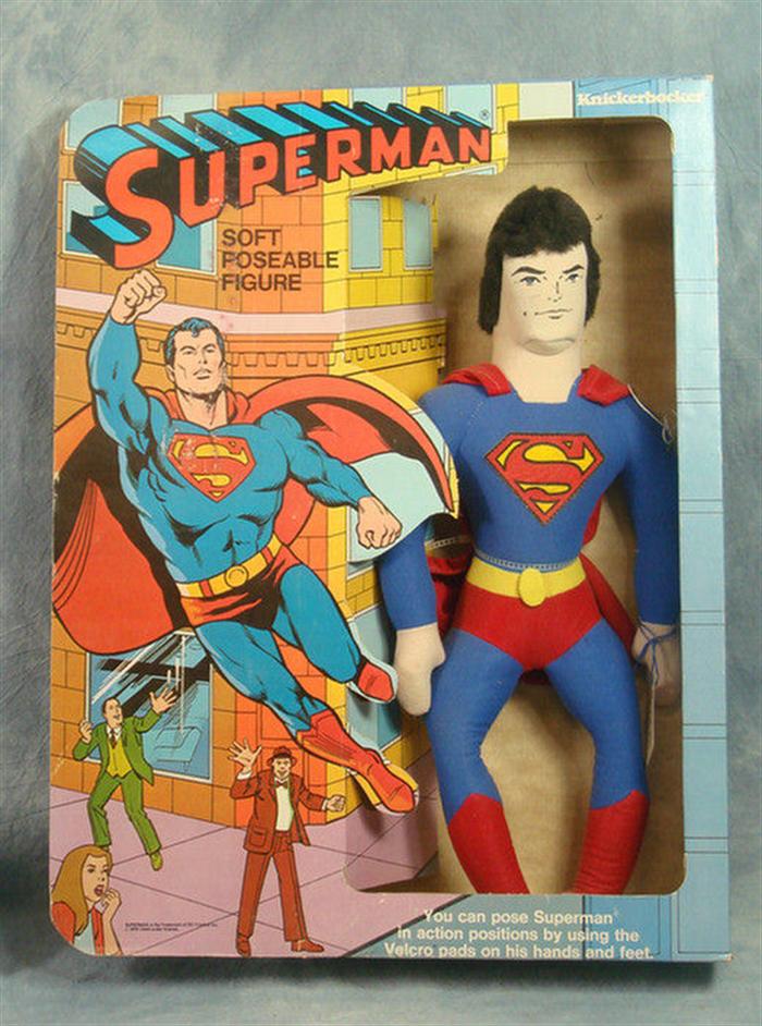 Appraisal: Knickerbocker Superman Plush inches tall no stains or holes mint