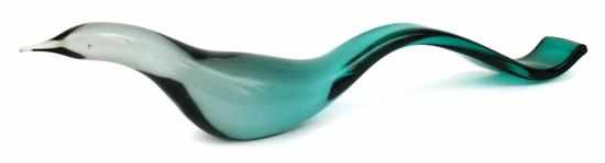 Appraisal: A Luciano Gaspari - glass bird Manufactured by Salviati Italy