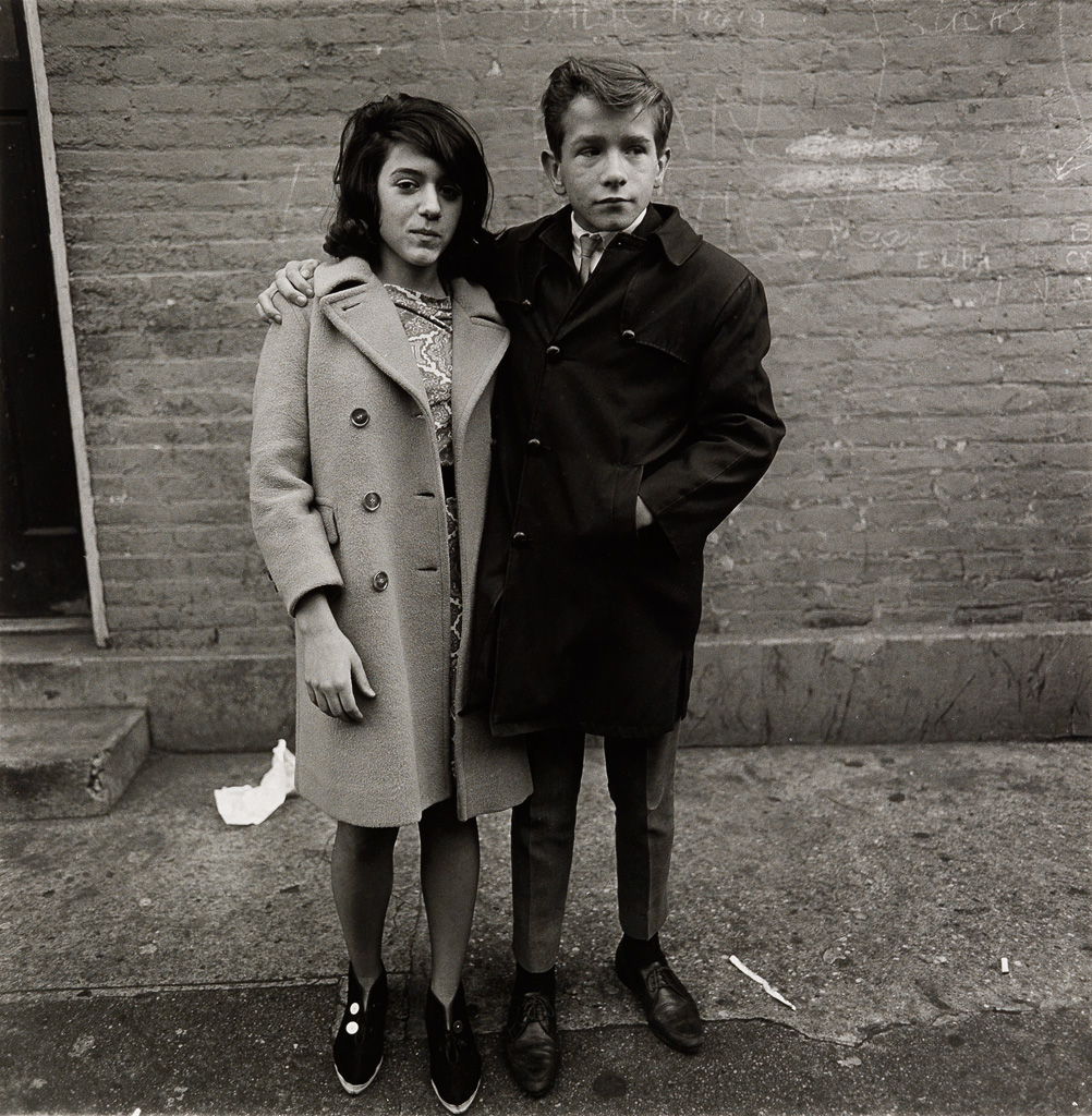 Appraisal: DIANE ARBUS - NEIL SELKIRK - Teenage Couple on Hudson