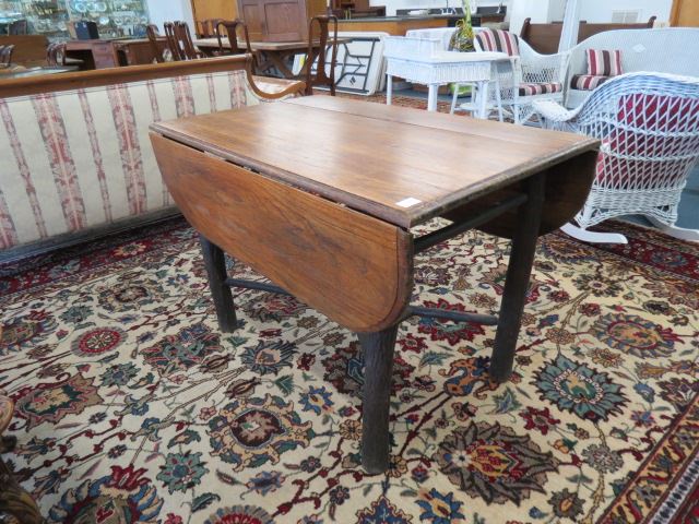 Appraisal: Old Hickory Dropleaf Table tall wide open