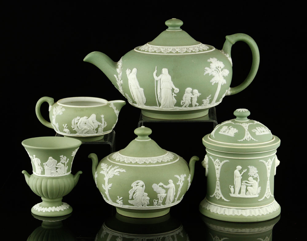 Appraisal: - Pc Wedgwood Tea Set Five piece Wedgwood tea set