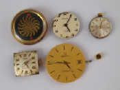 Appraisal: A mixed lot comprising a quantity of watch movements including