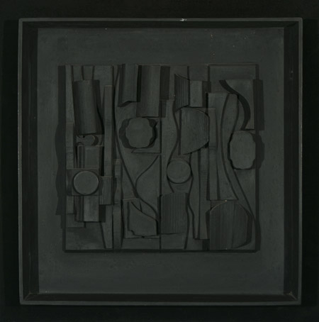 Appraisal: Louise Nevelson American - Symphony Three Baro Three-dimensional polyester cast