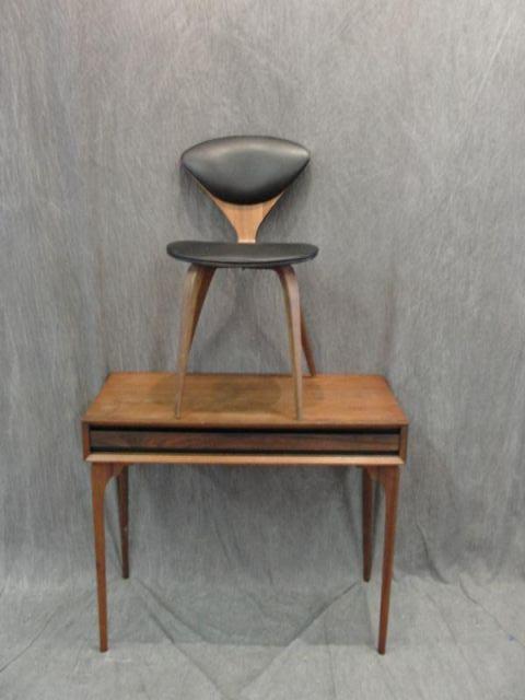 Appraisal: Midcentury Plycraft Drawer Desk Chair As is From a Harrison