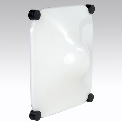 Appraisal: MARTINELLI LUCE White molded plastic wall sconce x x