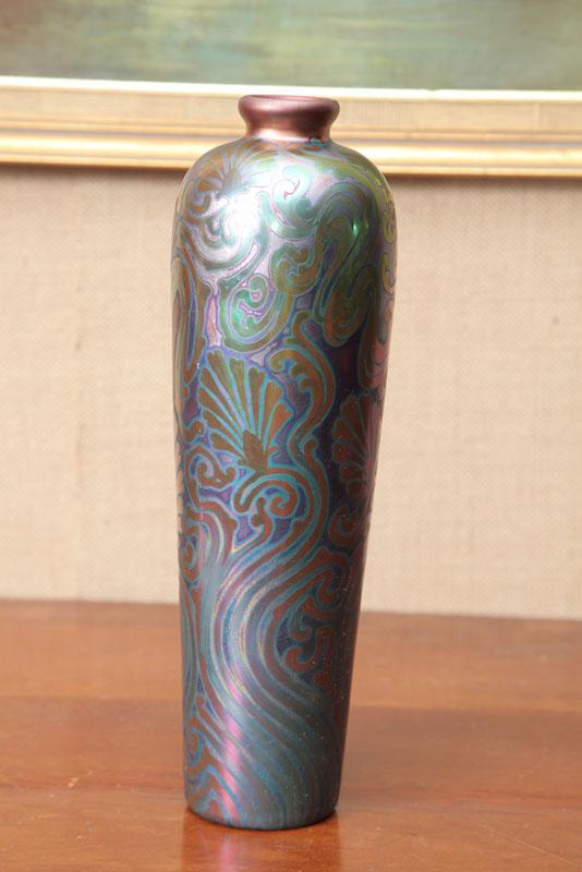 Appraisal: WELLER VASE In the Sicard pattern with an overall swirl