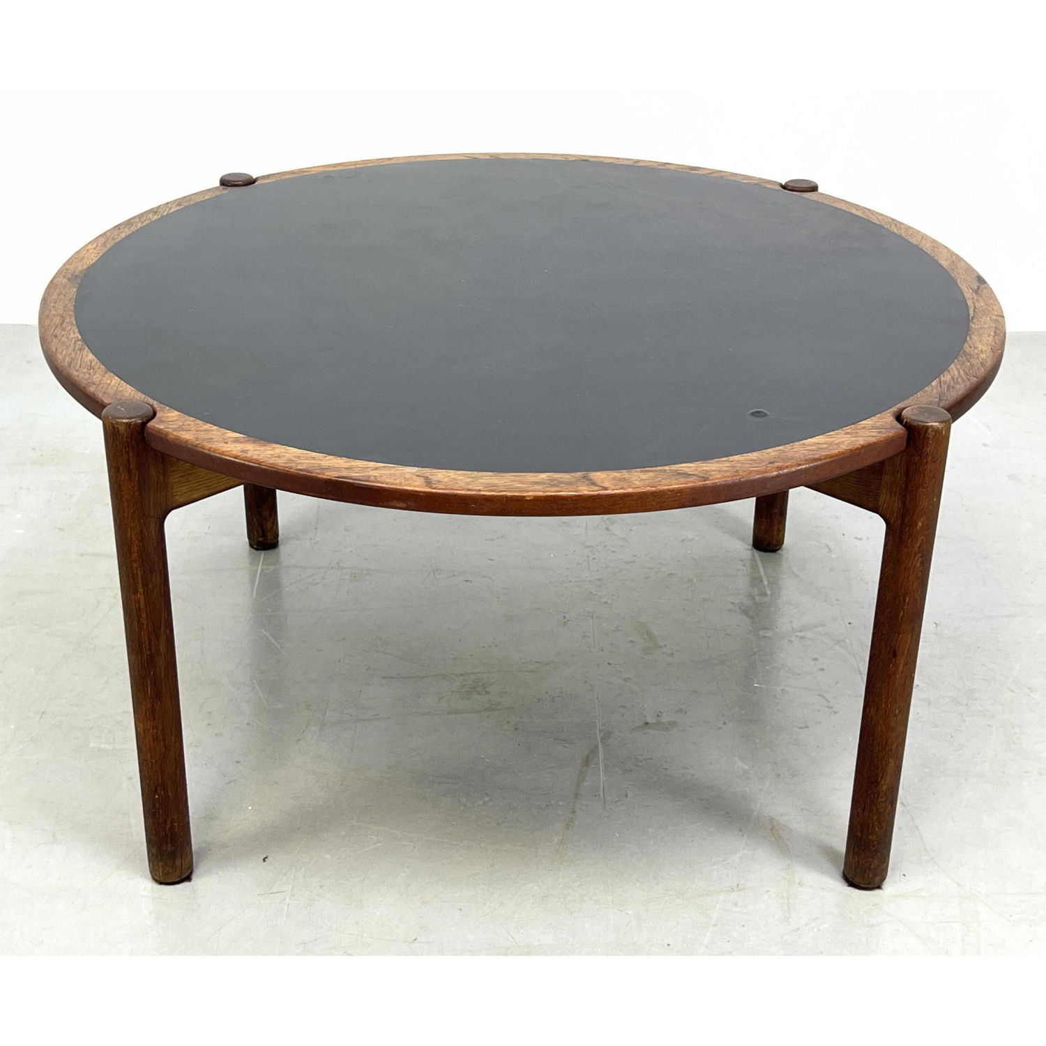 Appraisal: HANS WEGNER for Johannes Hansen Denmark teak cocktail table Reversible