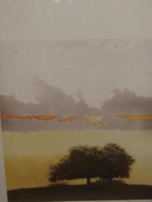 Appraisal: PHILIP GREENWOOD Cloudlights etching and aquatint signed and inscribed in