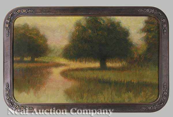 Appraisal: Alexander John Drysdale American New Orleans - Autumnal Bayou Scene