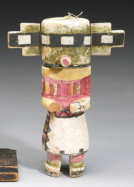 Appraisal: Property of various owners Representing Mahkvaho-Itaka kachina the casemask painted