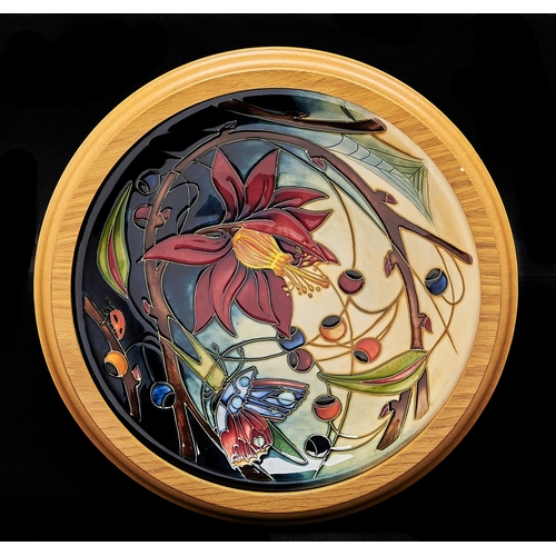 Appraisal: A Moorcroft Hartgring plate early st c cm diam printed