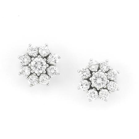 Appraisal: Pair of Diamond Earrings Estimate -