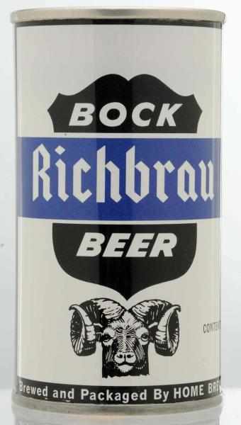 Appraisal: Richbrau Bock Pull Tab Beer Can - Like-new all around