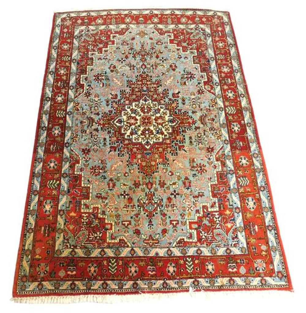 Appraisal: RUG Modern Persian style rug ' x ' wool on