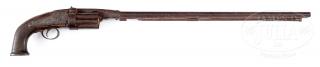 Appraisal: VERY RARE E H COLLIER REVOLVING PISTOL CARBINE VERY RARE