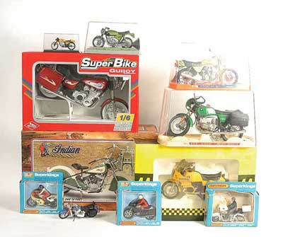 Appraisal: Guiloy Matchbox Nacoral a mixed group of Motorcycles To include