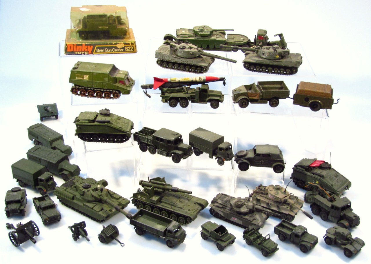 Appraisal: Various die-cast vehicles to include blister pack Dinky toys Bren