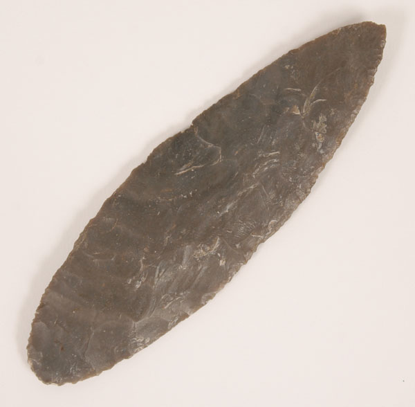 Appraisal: Thin flint knife