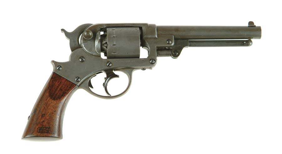 Appraisal: STARR DA ARMY PERCUSSION REVOLVER Cal SN Normal confirmation rnd