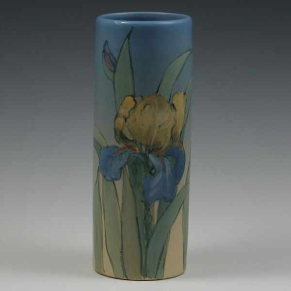 Appraisal: Weller Hudson Vase by Hood marked die impressed Weller signed