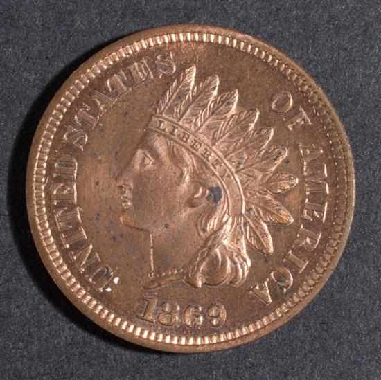 Appraisal: United States Indian head bronze cent Proof Estimate - Register