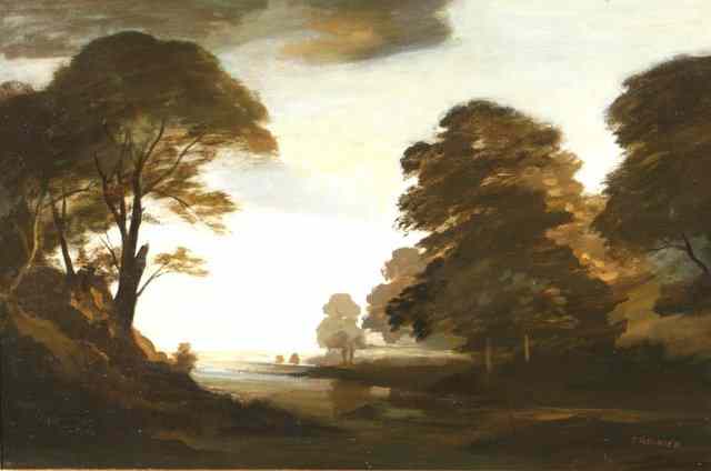 Appraisal: PHILIP HUGH PADWICK - A Sussex Landscape signed padwick lower