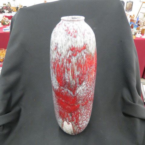 Appraisal: Art Pottery Vase flambe style glaze