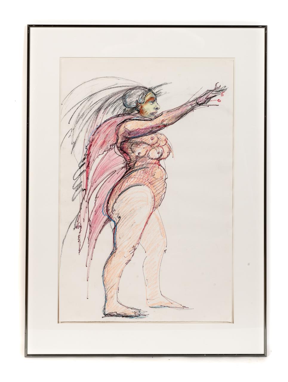 Appraisal: BEN SMITH DANCER III M M ON PAPER Ben Smith