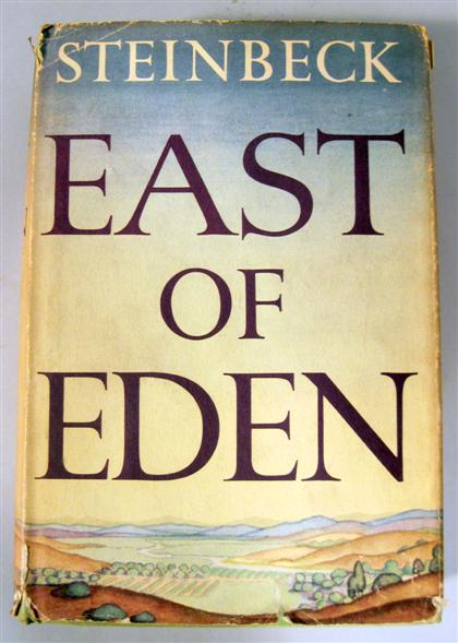 Appraisal: vol Steinbeck John East of Eden New York Viking st