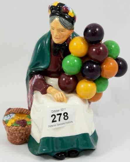 Appraisal: Royal Doulton Figure The Old Balloon Seller HN head restuck