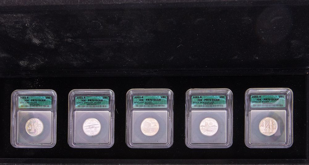 Appraisal: -S ICG PR DCAM STATE QUARTER SET -S ICG PR